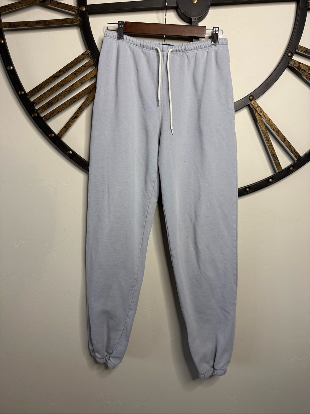 Brandy Melville Med Light Blue Drawstring Joggers
